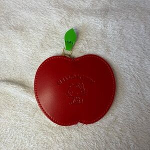 Hello kitty apple shaped coin purse